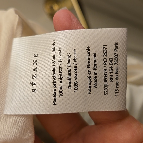 Sezane Dune Skirt - Blue and Pink Floral - Picture 6 of 8